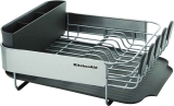 KitchenAid Stainless Steel Wrap Compact Dish Rack, 16.06-Inch $42.92