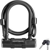 Kryptonite Bike U-Lock with Braided Steel Cable $19.77