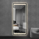 LAIYA 65-in x 22-in LED Floor Mirror Wall Full Length Mirrors $193.70