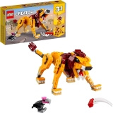 LEGO Creator 3in1 Wild Lion 31112 3in1 Toy 224 Pieces $11.99