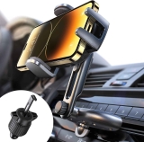 LISEN Adjustable Phone Mount for Car CD Phone Holder $11.39