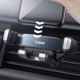 LISEN Car Vent Phone Mount Holder for 4-7.5-in Smartphone $6.59