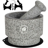 Laevo Mortar and Pestle Set, 5.5-inch, 2.1 Cup Capacity $22.49