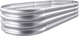 Land Guard Galvanized Raised Garden Bed Kit $44.99