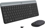 Logitech MK470 Slim Wireless Keyboard and Mouse Combo $29.88