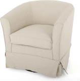 Christopher Knight Home Cecilia Swivel Chair w/Loose Cover $140.06