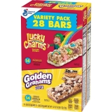 Lucky Charms and Golden Grahams Breakfast Bar Variety Pack 28-Ct $7.07