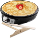 Lumme Crepe Maker Nonstick 12-in Griddle Hot Plate Cooktop $23.95