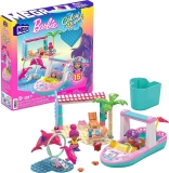 MEGA Barbie Color Reveal Dolphin Exploration Toy Building Set $15.62