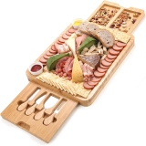 MOSONIC Cheese Board and Knife Set $23.99