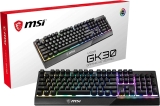 MSI Vigor GK30 RGB Gaming Keyboard 6-Zone RGB Lighting $29.99