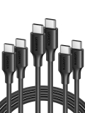 3-Pack UGREEN USB C to USB C Cable 60W Compatible w/MacBook Pro $10.19