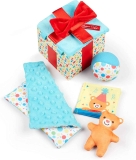 Melissa & Doug Wooden Surprise Gift Box Infant Toy 5 Pieces $8.17