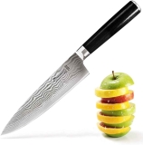 Michelangelo 8-inch High Carbon Steel Chef’s Knife $7.99