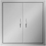 Mophorn 24 x 24-In Double Access Door for Island Grilling Station $70.42