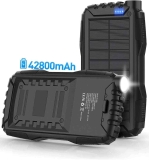 Mregb Solar Power Bank Solar Charger 42800mAh Power Bank $29.98