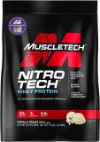 MuscleTech Nitro-Tech Whey Protein Isolate & Peptides, Vanilla, 10 lb $65.03