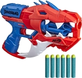 NERF DinoSquad Raptor-Slash Dart Blaster 6-Dart Rotating Drum $6.74