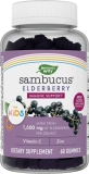 Natures Way Sambucus Elderberry Gummies for Kids 60 Gummies $11.19