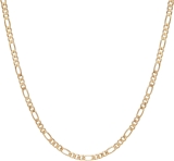 Nautica Unisex Gold Tone Figaro Necklace $5.00