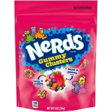 Nerds Gummy Clusters Candy, Rainbow, Resealable 8 Ounce Bag $3.21