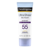 Neutrogena Ultra Sheer Dry-Touch Sunscreen Lotion SPF 55 3-Oz $5.97