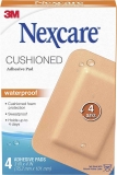 Nexcare Absolute Waterproof Adhesive Gauze Pad One Size 4Ct $4.60
