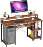 Noblewell Computer Desk with Monitor Stand $89.39