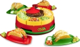Nostalgia Taco Tuesday Heated Lazy Susan Topping Bar $29.99