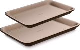 NutriChef 2-Pc. Nonstick Cookie Sheet Pan $9.99