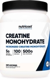 Nutricost Creatine Monohydrate Micronized Powder 500G $22.05
