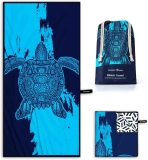 OCOOPA Diveblues Beach Towel 31 x 63-inch $11.99