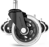 Office Owl Replacement Office Chair Wheels 5-Pack