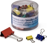 OfficemateOIC Binder Clips Assorted Colors and Sizes 30Pcs $2.99