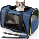 Oneisall Soft-Sided Cat Travel Carrier $16.49