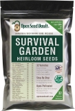 Open Seed Vault Survival Garden 32-Variety Heirloom Seeds $24.47