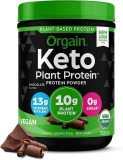 Orgain Keto Plant-Based Protein Powder Chocolate 15.52oz $17.58