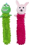 Outward Hound Nubbiez Loofa Plush Dog Toy 2-Pack $5.99