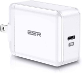 ESR UL Certified USB-C Wall Charger w/PD 18W Fast Charger $6.49