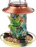 PENXUA Solar Bird Feeder for Outside Hunging $9.87