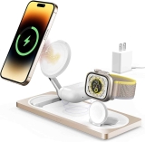 Petino 3 in 1 Faster Mag-Safe Wireless Charger Stand $21.75