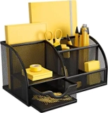 Pipishell Mesh Desk Organizer