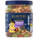 Planters Unsalted Premium Quality Mixed Nuts 1lbs 11oz $13.31