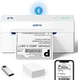 Polono Bluetooth Thermal Shipping Label Printer