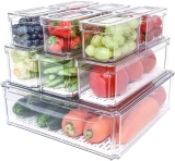 Pomeat 10 Pack Fridge Organizer $26.09