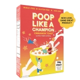 Poop Like A Champion High Fiber Cereal Cinnamon Toast $12.57