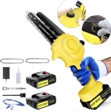 Ptilotd 6 Inch Electric Cordless Brushless Mini Chainsaw $52.99