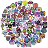 QTL 120pcs Trippy Sticker Pack for Stoners Psychedelic Stickers $4.99