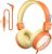 RIYO Kids Wired On-Ear Headphones with Microphone $7.99