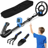 RM RICOMAX 7.4-Inch Waterproof Metal Detector for Kids $51.99